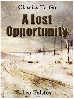 cover image of A Lost Opportunity